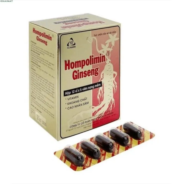 Hompolimin ginseng Multivitamin Capsules